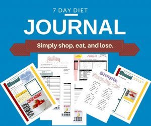 7 DAY Weight loss Journal